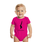 Karpathos Silhouette Griechenland - Organic Baby Bodysuit