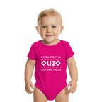Oh da steht ja Ouzo auf dem Tisch - Organic Baby Bodysuit