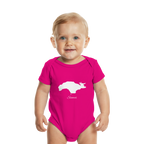 Samos Silhouette Griechenland - Organic Baby Bodysuit