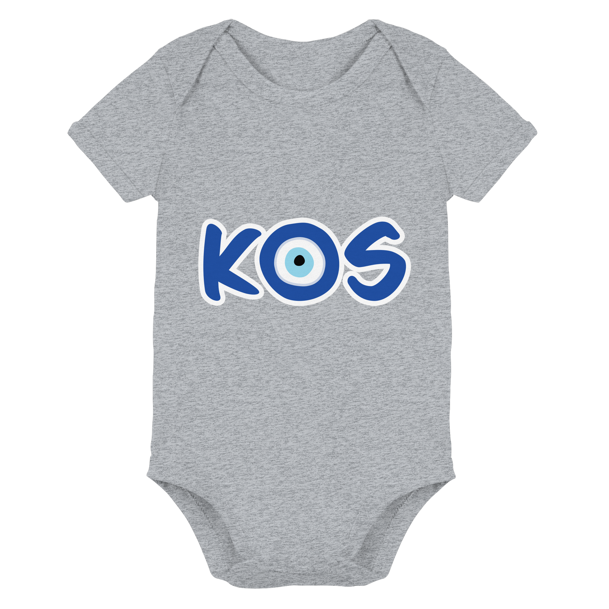 Kos - Mati/Nazar Auge - Organic Baby Bodysuit