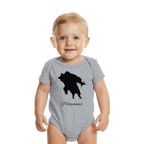 Peloponnes Silhouette Griechenland - Organic Baby Bodysuit