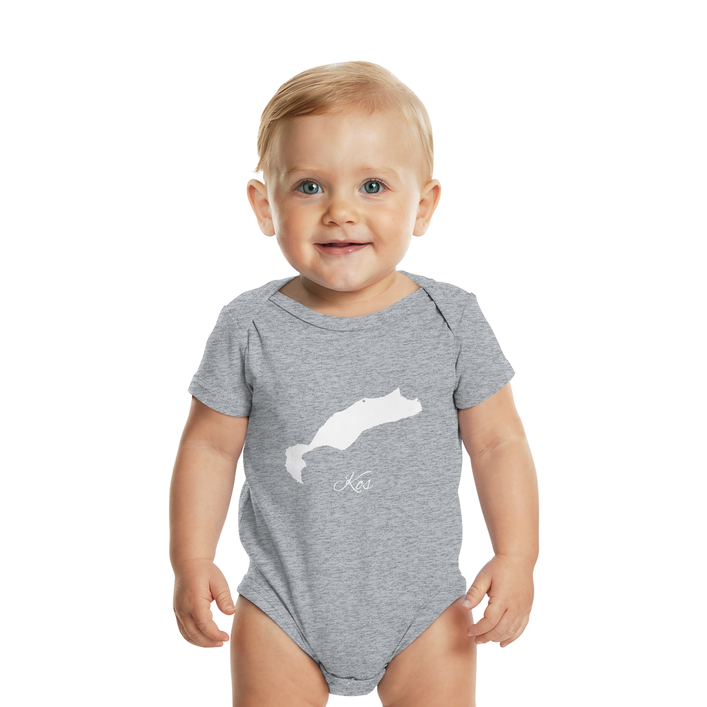 Kos Silhouette Griechenland - Organic Baby Bodysuit