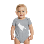 Zakynthos Silhouette Griechenland - Organic Baby Bodysuit
