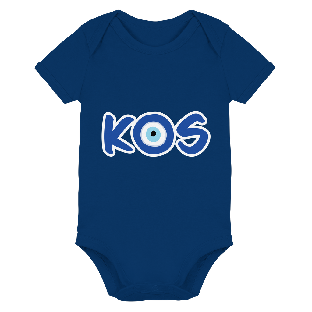 Kos - Mati/Nazar Auge - Organic Baby Bodysuit