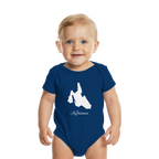 Kefalonia Silhouette Griechenland - Organic Baby Bodysuit