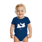 Milos Silhouette Griechenland - Organic Baby Bodysuit