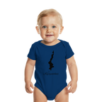Karpathos Silhouette Griechenland - Organic Baby Bodysuit