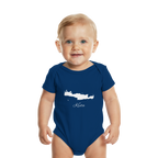 Kreta Silhouette Griechenland - Organic Baby Bodysuit