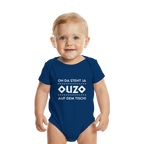 Oh da steht ja Ouzo auf dem Tisch - Organic Baby Bodysuit