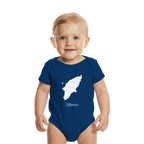 Rhodos Silhouette Griechenland - Organic Baby Bodysuit