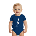 Karpathos Silhouette Griechenland - Organic Baby Bodysuit
