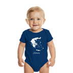 Ellada Silhouette Griechenland - Organic Baby Bodysuit