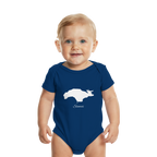 Samos Silhouette Griechenland - Organic Baby Bodysuit