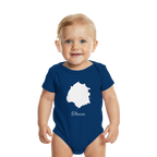 Thasos Silhouette Griechenland - Organic Baby Bodysuit