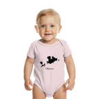 Mykonos Silhouette Griechenland - Organic Baby Bodysuit