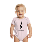Karpathos Silhouette Griechenland - Organic Baby Bodysuit