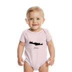 Kreta Silhouette Griechenland - Organic Baby Bodysuit