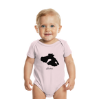 Lesbos Silhouette Griechenland - Organic Baby Bodysuit