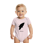 Rhodos Silhouette Griechenland - Organic Baby Bodysuit