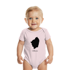 Naxos Silhouette Griechenland - Organic Baby Bodysuit