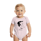 Ellada Silhouette Griechenland - Organic Baby Bodysuit