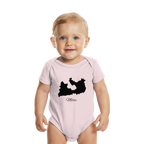 Milos Silhouette Griechenland - Organic Baby Bodysuit