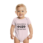 Oh da steht ja Ouzo auf dem Tisch - Organic Baby Bodysuit