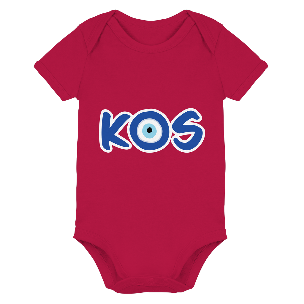 Kos - Mati/Nazar Auge - Organic Baby Bodysuit