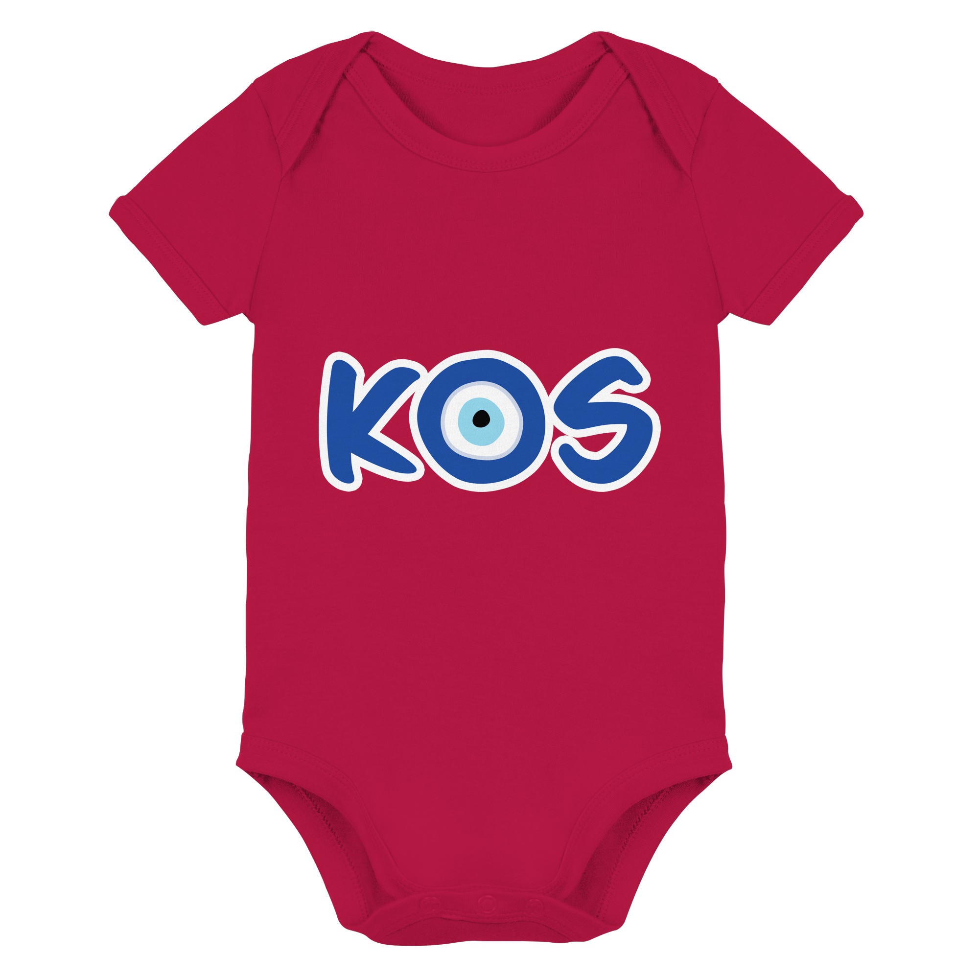 Kos - Mati/Nazar Auge - Organic Baby Bodysuit