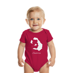 Santorin Silhouette Griechenland - Organic Baby Bodysuit