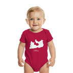 Milos Silhouette Griechenland - Organic Baby Bodysuit