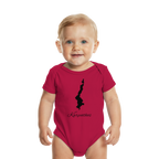 Karpathos Silhouette Griechenland - Organic Baby Bodysuit