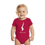 Karpathos Silhouette Griechenland - Organic Baby Bodysuit
