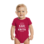 Trinke ich Raki träume ich von Kreta - Organic Baby Bodysuit