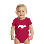 Samos Silhouette Griechenland - Organic Baby Bodysuit