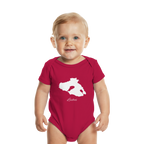 Lesbos Silhouette Griechenland - Organic Baby Bodysuit