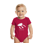 Chalkidiki Silhouette Griechenland - Organic Baby Bodysuit