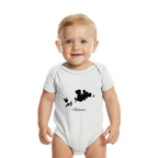 Mykonos Silhouette Griechenland - Organic Baby Bodysuit