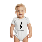 Karpathos Silhouette Griechenland - Organic Baby Bodysuit