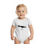 Kreta Silhouette Griechenland - Organic Baby Bodysuit