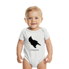 Zakynthos Silhouette Griechenland - Organic Baby Bodysuit