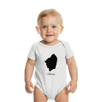 Naxos Silhouette Griechenland - Organic Baby Bodysuit