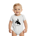 Kefalonia Silhouette Griechenland - Organic Baby Bodysuit