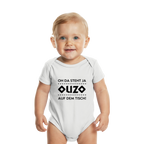 Oh da steht ja Ouzo auf dem Tisch - Organic Baby Bodysuit