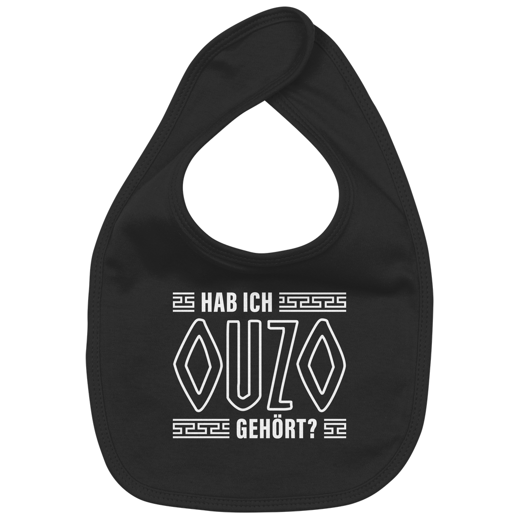 Hab ich Ouzo gehört? - Organic Baby-Lätzchen