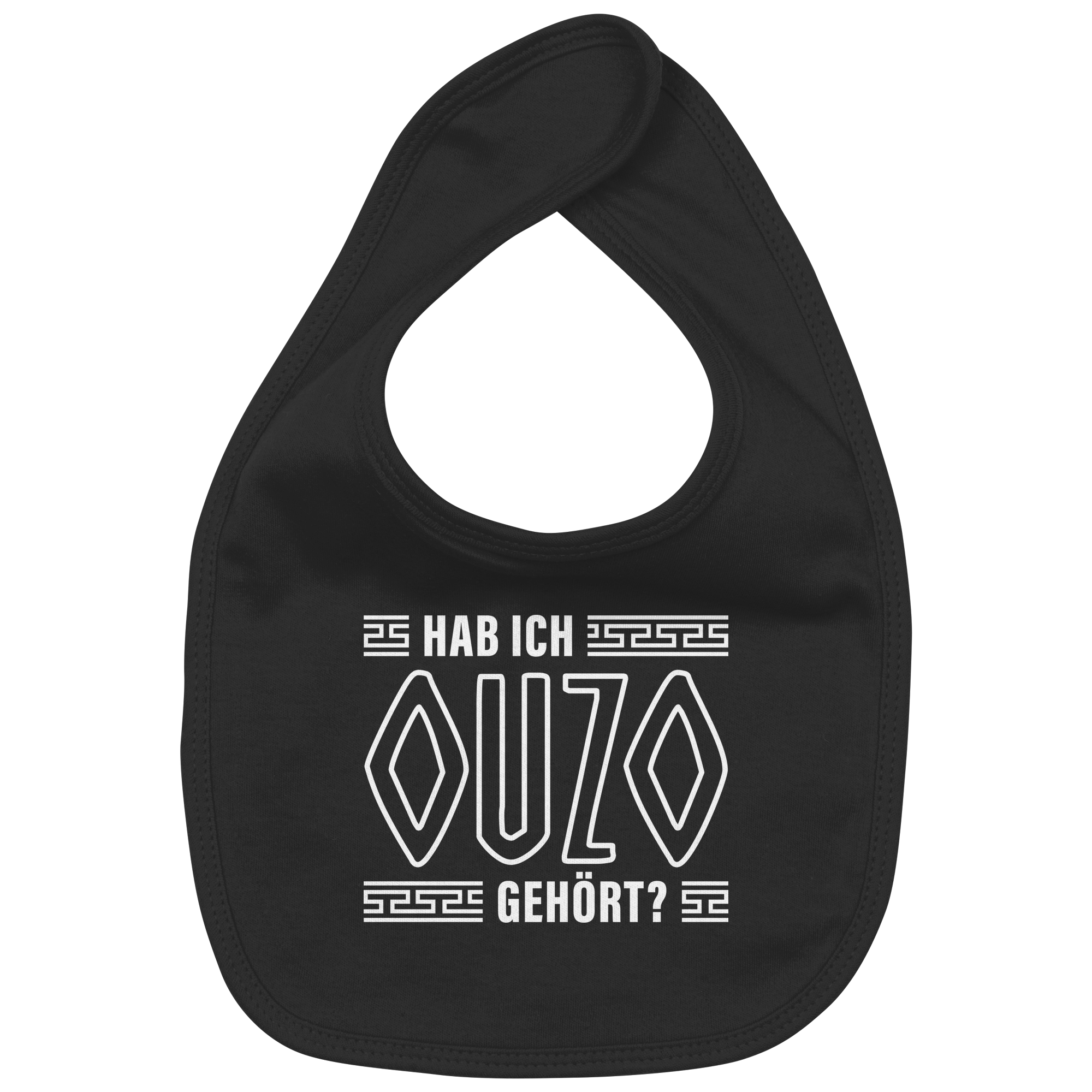 Hab ich Ouzo gehört? - Organic Baby-Lätzchen