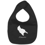 Zakynthos Silhouette Griechenland - Organic Baby-Lätzchen