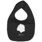 Thasos Silhouette Griechenland - Organic Baby-Lätzchen