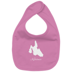 Kefalonia Silhouette Griechenland - Organic Baby-Lätzchen