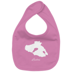 Lesbos Silhouette Griechenland - Organic Baby-Lätzchen